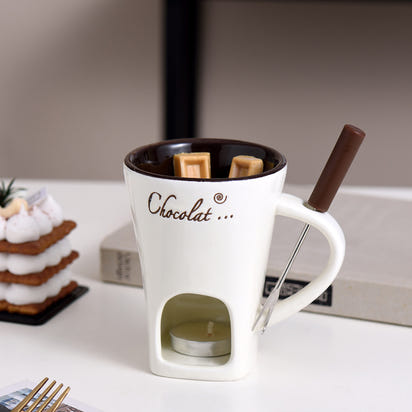 Ceramic Chocolate Cup Hot Pot Stove
